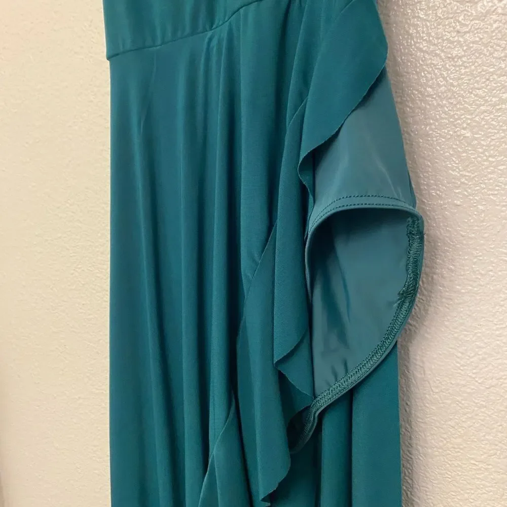 WEISSMAN Dance costume maxi dress lyrical Emerald green I Found You 11001 SA